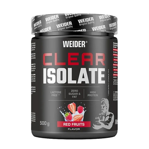 Weider Clear Isolate, Red Fruits - 500g
