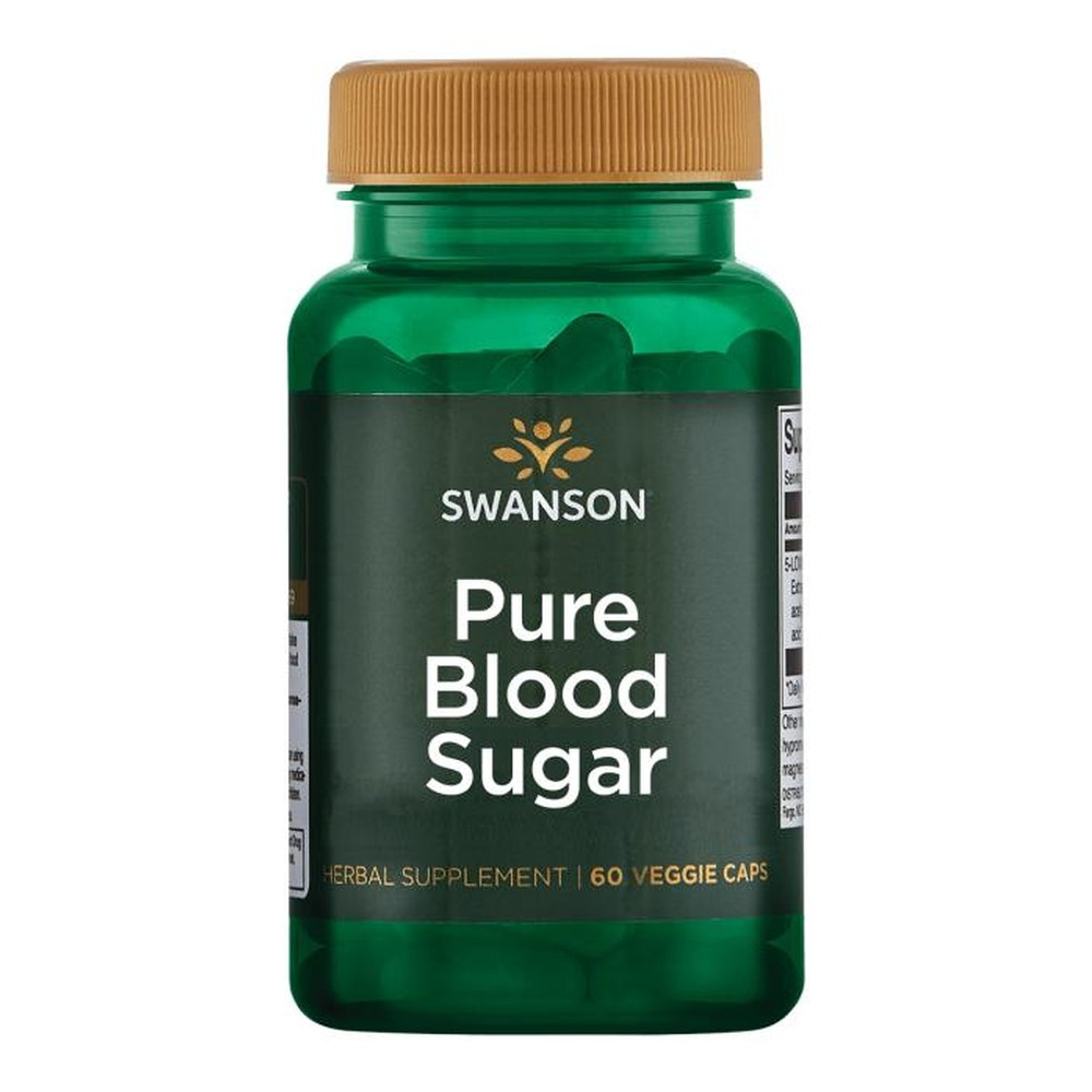 Swanson Pure Blood Sugar 60 Kapsułek