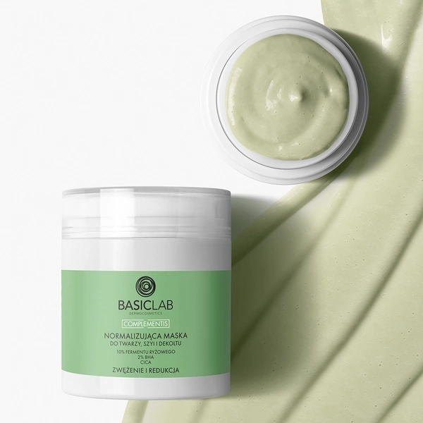 BasicLab Complementis Normalising Mask for Face Neck and Dcollet 50ml