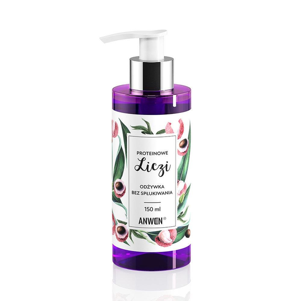 Anwen Lychee Protein Leave-In Conditioner for Medium Porosity Hair - 150ml
