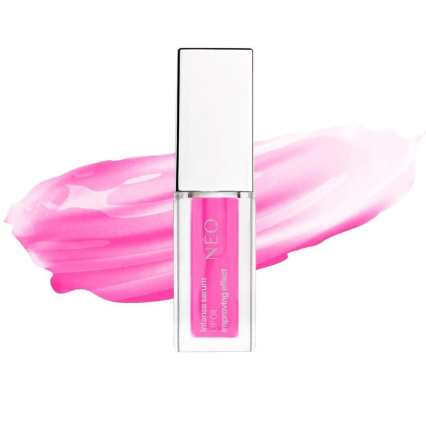 Neo Makeup Intense Serum Nawilżający Olejek Odżywczy do Ust Nr 02 Raspberry 5ml