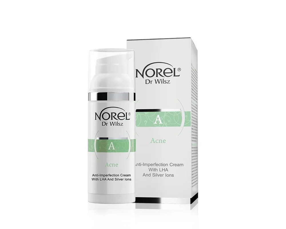 Norel Acne Anti Imperfection Cream with AHA and Silver Ions 50ml