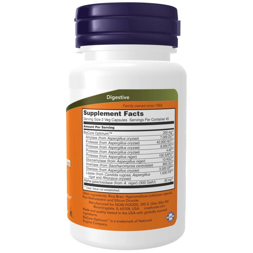 Now Foods Optimal Digestive System Wspomaga System Trawienny 90 Kapsułek