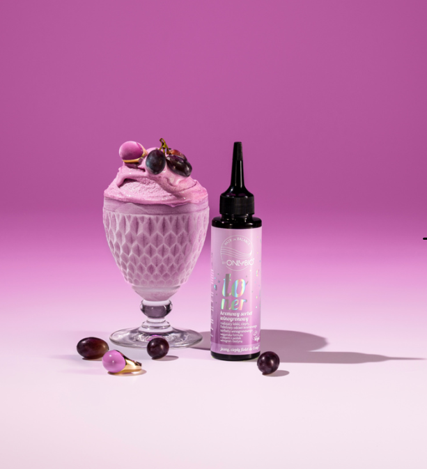OnlyBio Hair in Balance Toner Kremowy Sorbet Winogronowy 100ml