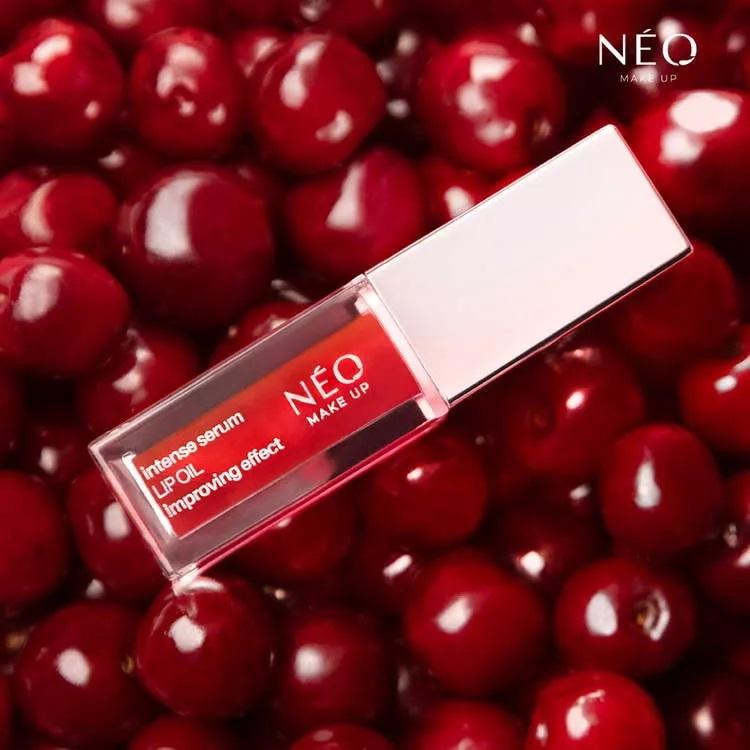 Neo Makeup Intense Serum Moisturizing Nourishing Lip Oil No. 05 Cherry 5ml