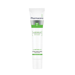 Pharmaceris T Pureretinol Przeciwzmarszczkowy Krem  z Retinolem na Trądzik na Noc 40ml