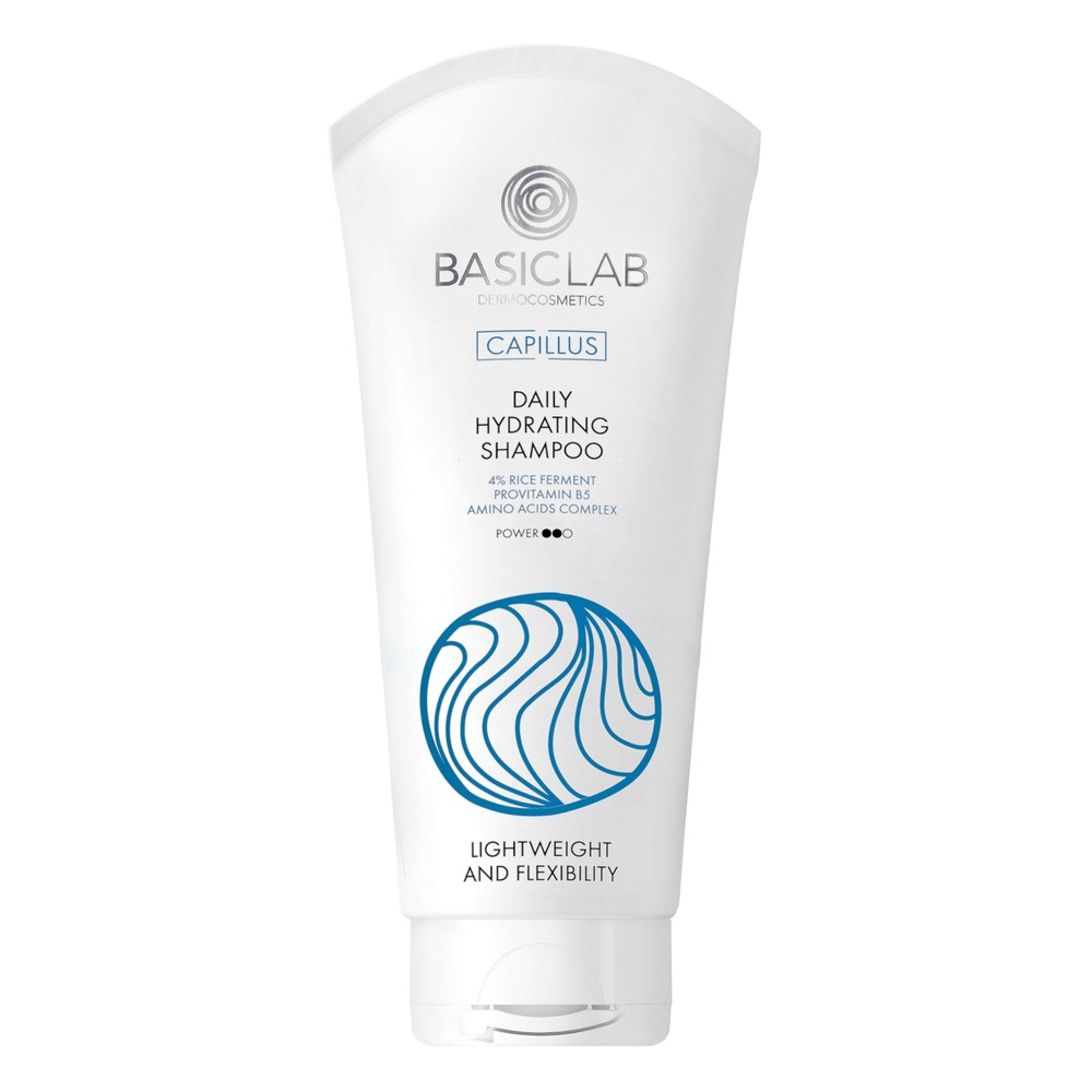BasicLab Capillus Daily Hydrating Shampoo for All Hair Types 100ml