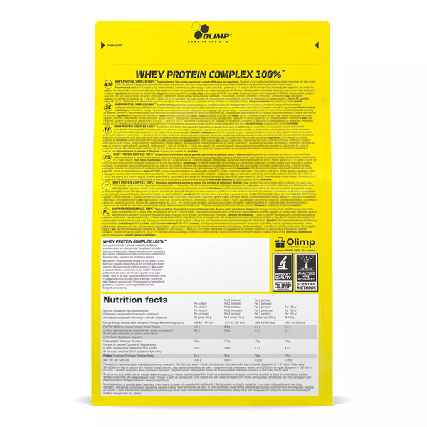 Olimp Whey Protein Complex 100% Vanilla 600g