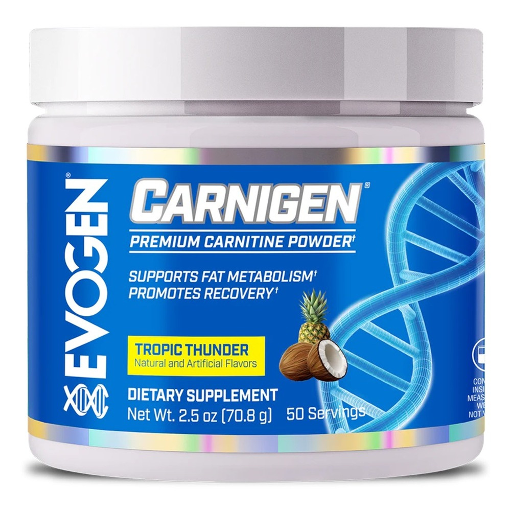 Evogen Carnigen Mieszanka L-karnityny, Tropic Thunder 70.8g