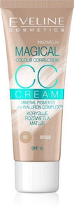 Eveline CC Cream Magical Color Correction Multifunctional Foundation Beige 30ml