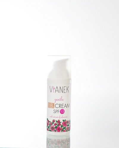Vianek Łagodzący Krem do Twarzy BB SPF15 Jasny 50ml