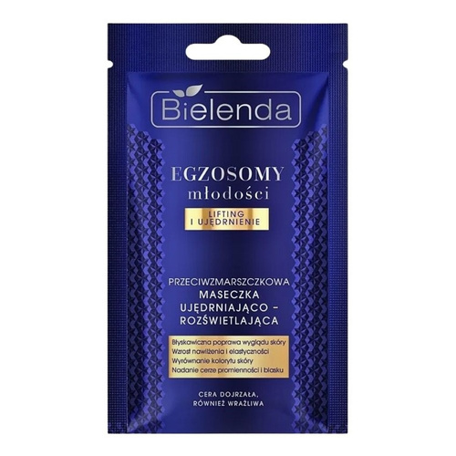 Bielenda Exosomes of Youth Anti-Wrinkle Firming and Brightening Mask for Mature and Sensitive Skin 8g
