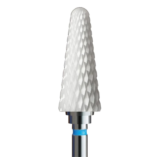 IQ Nails Ceramic Nail Drill Bit Standard Cone Cross Cut 6mm Z201X HP.060