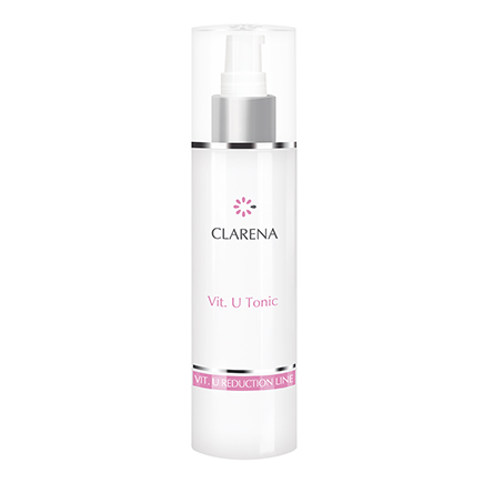 Clarena Vitamin U Reduction Line - Soothing Tonic for Sensitive Skin with Vitamin U, 200ml