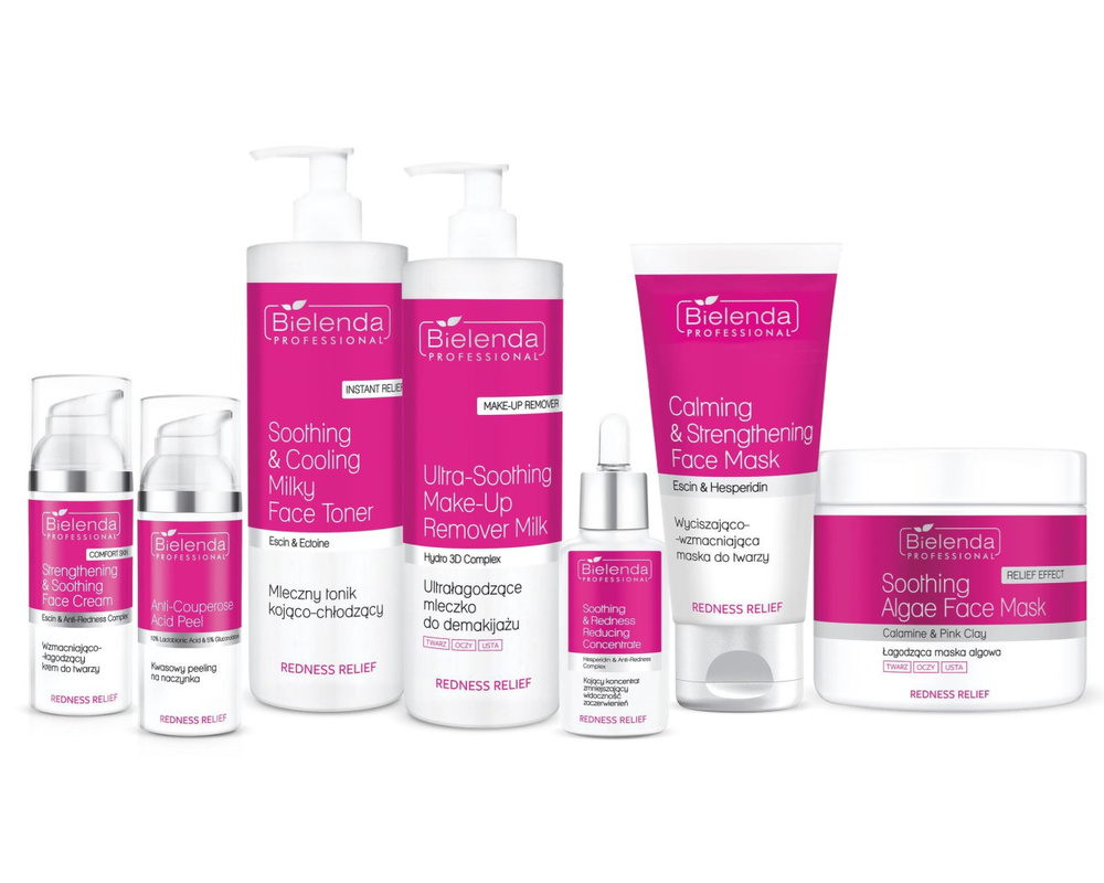 Bielenda Professional Redness Relief Acid Peeling for Sensitive and Capillary Skin 50ml