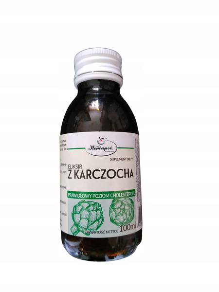 Herbapol Artichoke Elixir for Proper Cholesterol Level and Blood Lipids 100ml