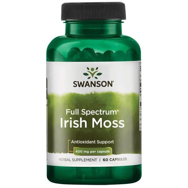 Swanson Full Spectrum Irish Moss 400mg 60 Kapsułek