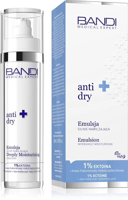 Bandi Medical Expert Anti Dry Emulsja Silnie Nawilżająca do Cery Suchej i Odwodnionej 50ml