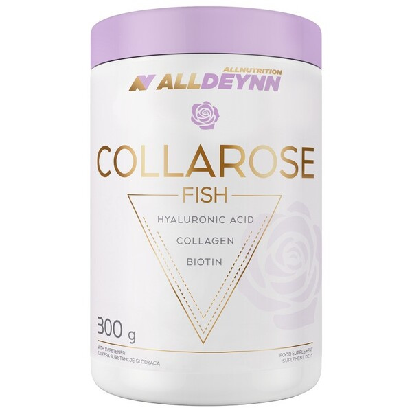 AllDeynn Collarose Fish  Hydrolizat Kolagenu Rybiego o Smaku Mango i Marakuja 300g