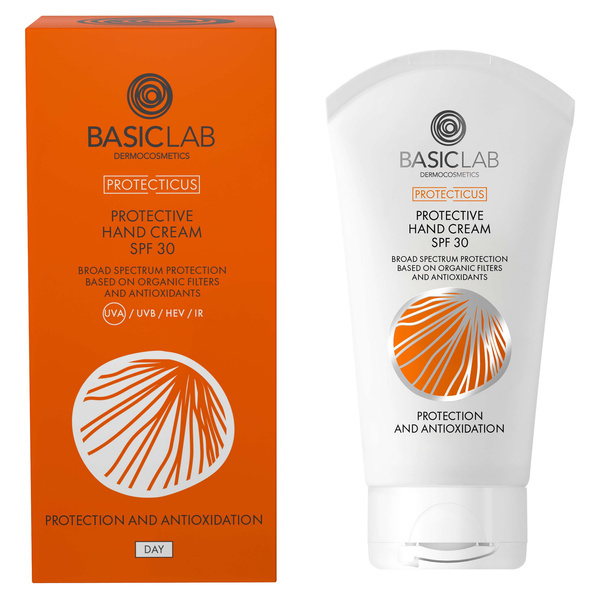 BasicLab Dermocosmetics Protecticus Ochronny Krem do Rąk SPF 30 PA 75ml
