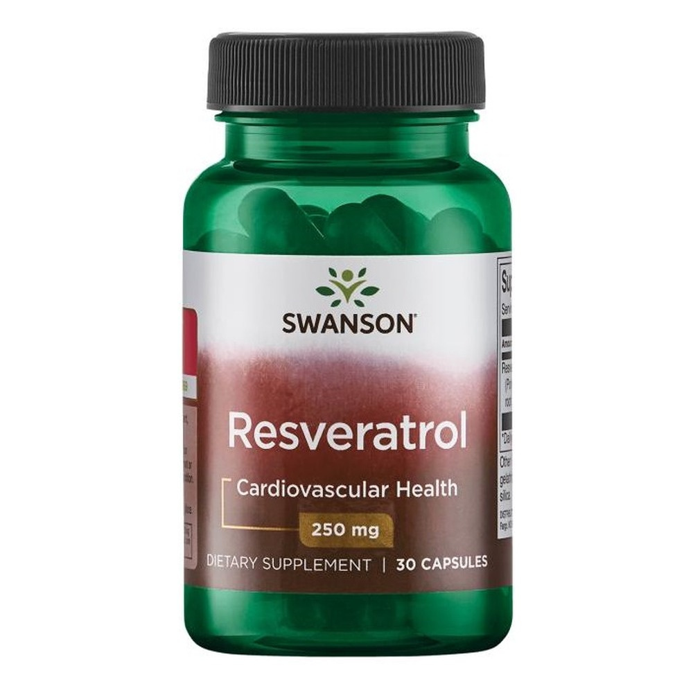Swanson Resveratrol 250mg 30 Kapsułek