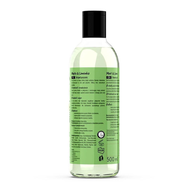 Apis Energy Shot Shower Gel Mint & Lime Summer Edition 500ml