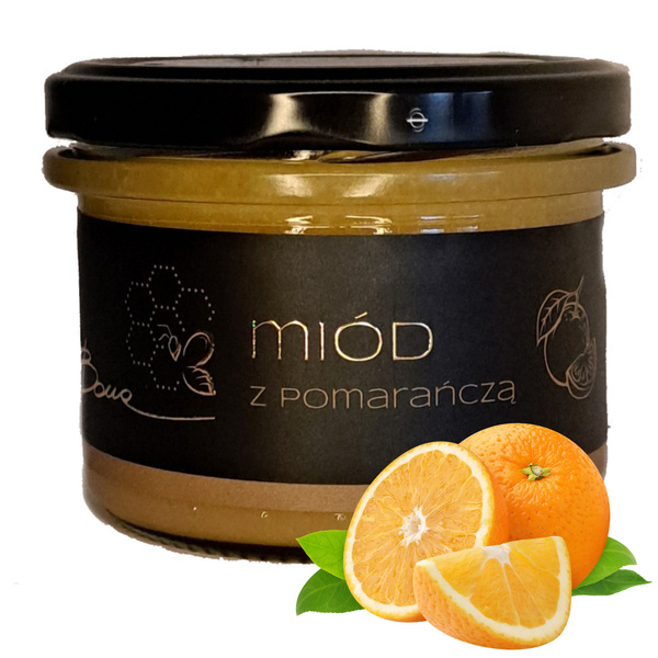 Bona Honey with Orange Natural Delicious Flavor 245g