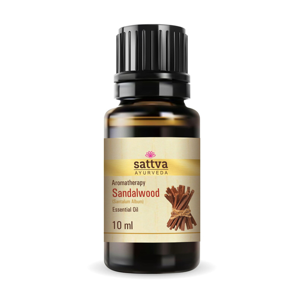 Sattva Ayurveda Olejek Eteryczny Sandałowiec 10ml Best Before 31.12.24