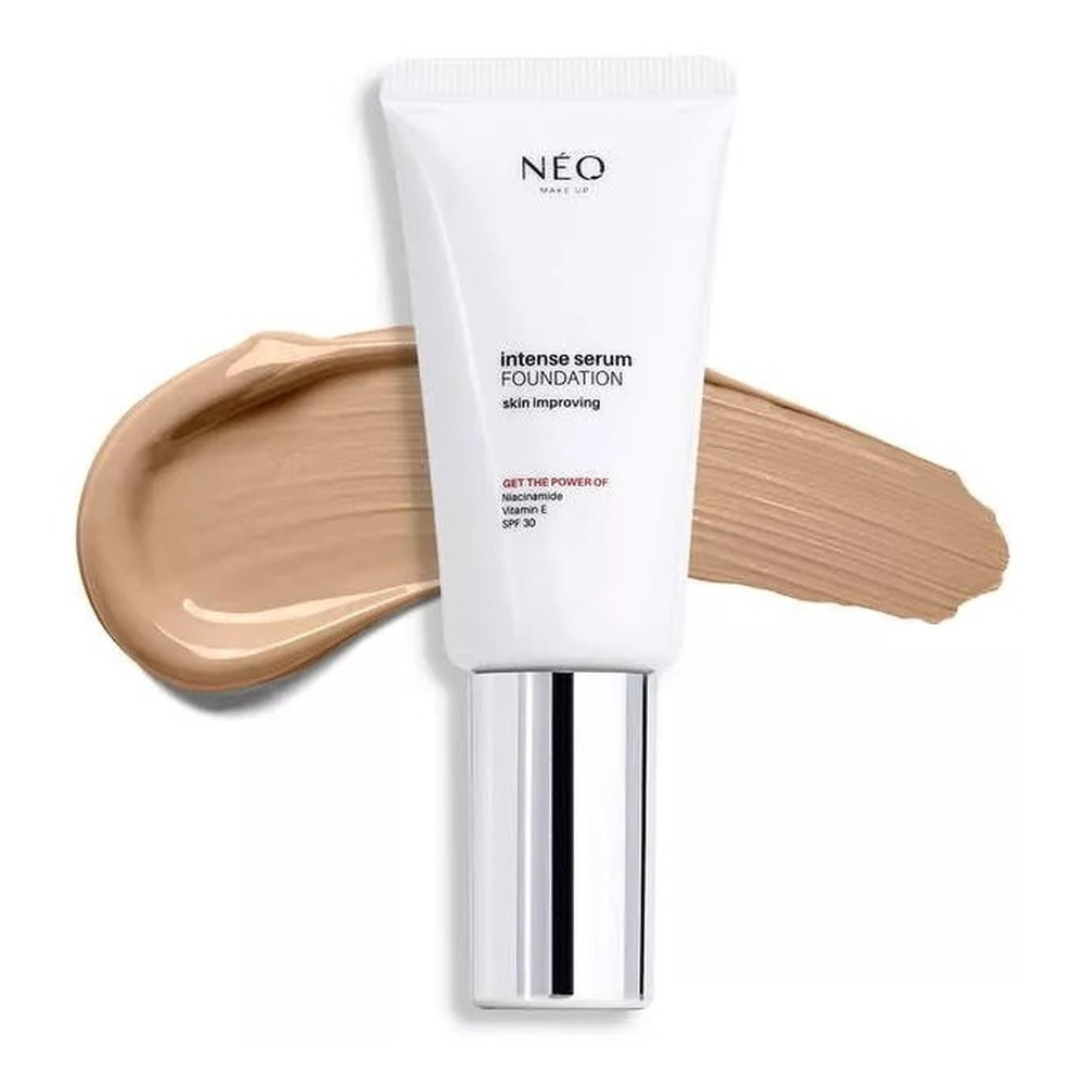 Neo Makeup Intense Serum SPF 30 Satin Foundation No. 01 Porcelain for All Skin Types 30ml