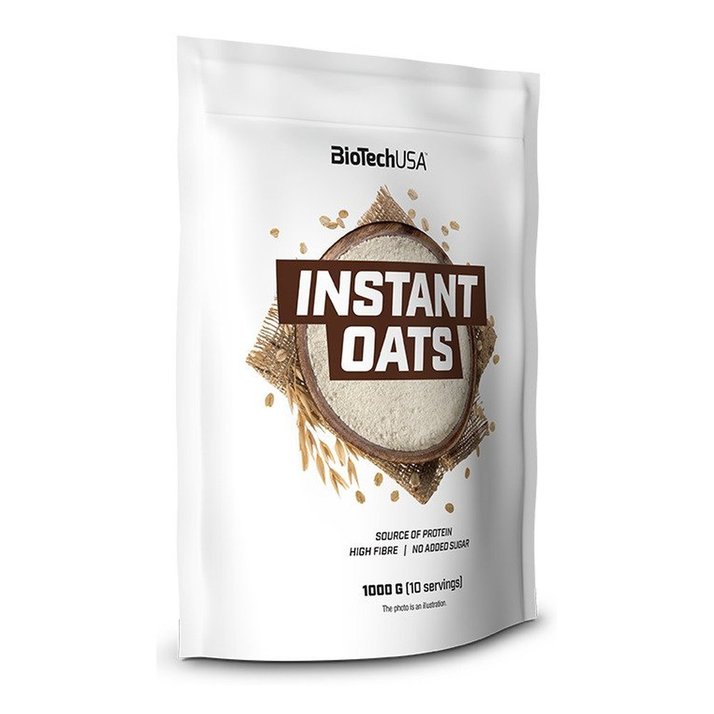 BioTechUSA Instant Oats Sportowa mieszanka owsiana, Ciasteczka i Śmietanka 1000g