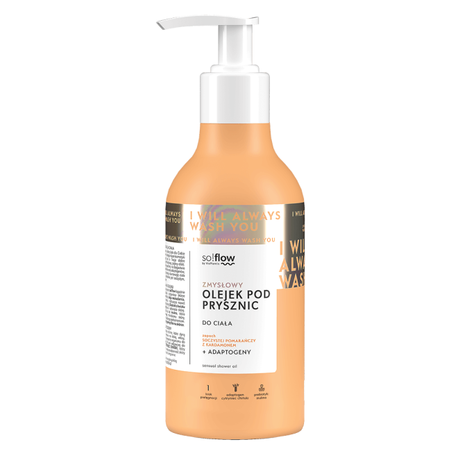 So!Flow by Vis Plantis Zmysłowy Olejek pod Prysznic 400ml
