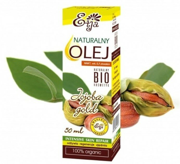 Etja Bio Olej Jojoba Gold  dla Skóry Delikatnej Trądzikowej 50ml