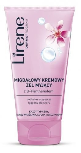 Lirene Migdałowy Kremowy Żel Myjący Z D-Panthenolem Każdy Rodzaj Cery 150ml