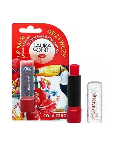 Laura Conti Zero Calorie Coca Cola Dessert Lip Balm with Panthenol and Allantoin 4.8g