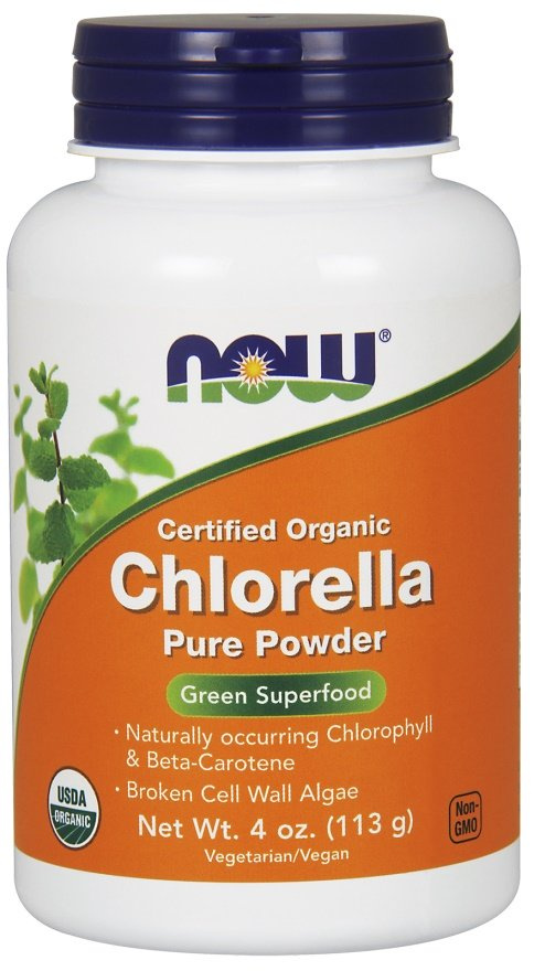 NOW Foods Chlorella Czysty Proszek 113g