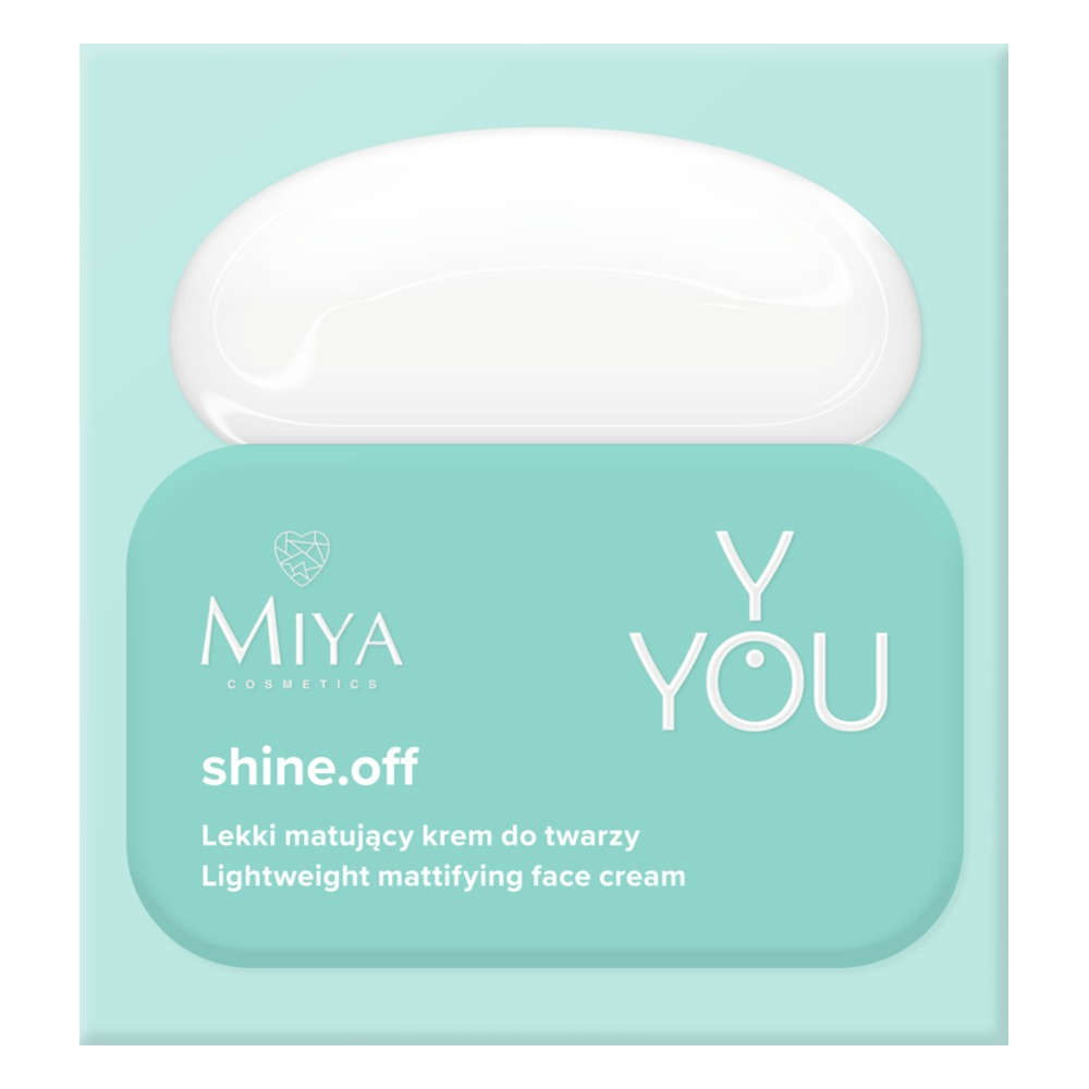 Miya Y.YOU shine.off krem do twarzy, matujący 50ml