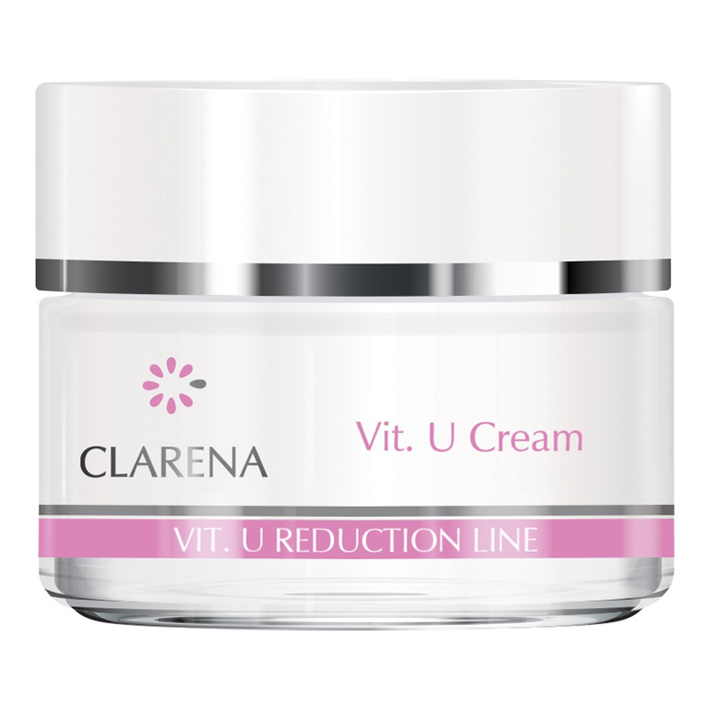 Clarena Vit U Reduction Line Wzmacniający Krem z Witaminą U dla Skóry Naczyniowej 50ml
