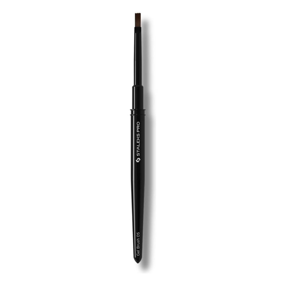 Staleks Pro Expert Straight Gel Brush Precision Application 5 mm x 8.5 mm
