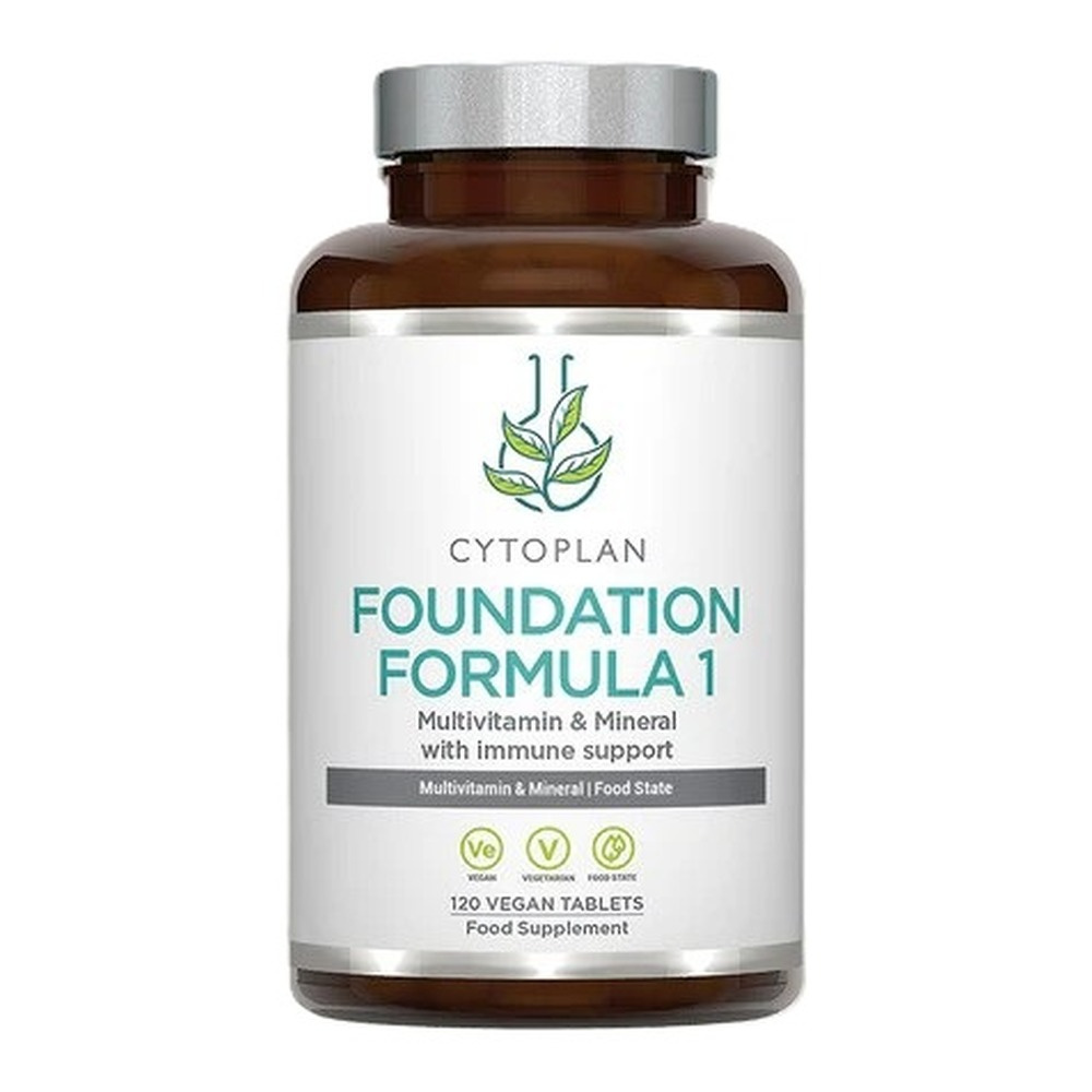 Cytoplan Foundation Formula 1 Multivitamin & Mineral Tablets 120 Tablets