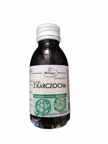 Herbapol Artichoke Elixir for Proper Cholesterol Level and Blood Lipids 100ml