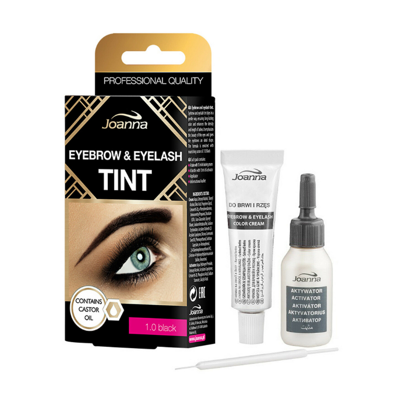 Joanna Henna Cream for Eyebrows and Eyelashes 1.0 Black 15ml