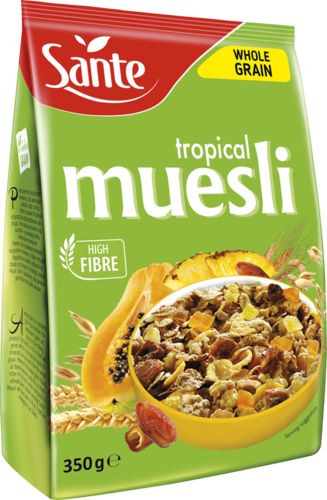 Sante Musli Tropikalne 350g Best Before 13.02.26