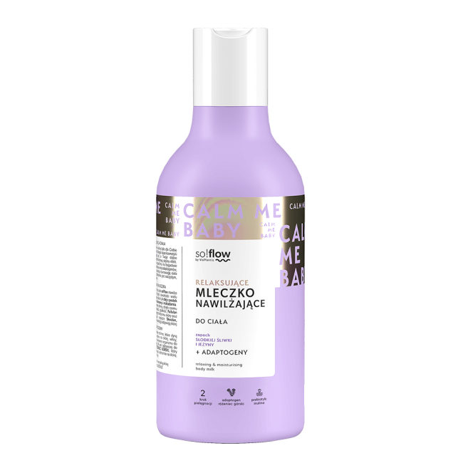 So!Flow by Vis Plantis Relaxing Moisturizing Milk 400ml - Luxury Body Care Ritual