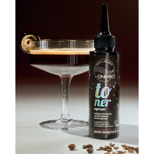 OnlyBio Hair in Balance Toner do Włosów Espresso 100ml