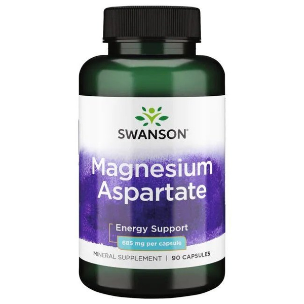 Swanson Magnesium Aspartate 685mg 90 Capsules