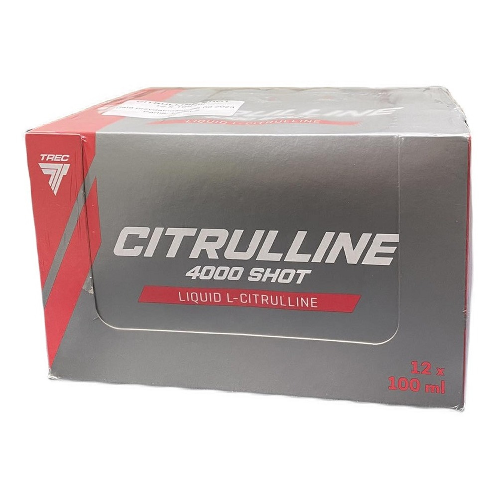 Trec Nutrition Citrulline 4000 Shot Orange and Cherry 12x100ml