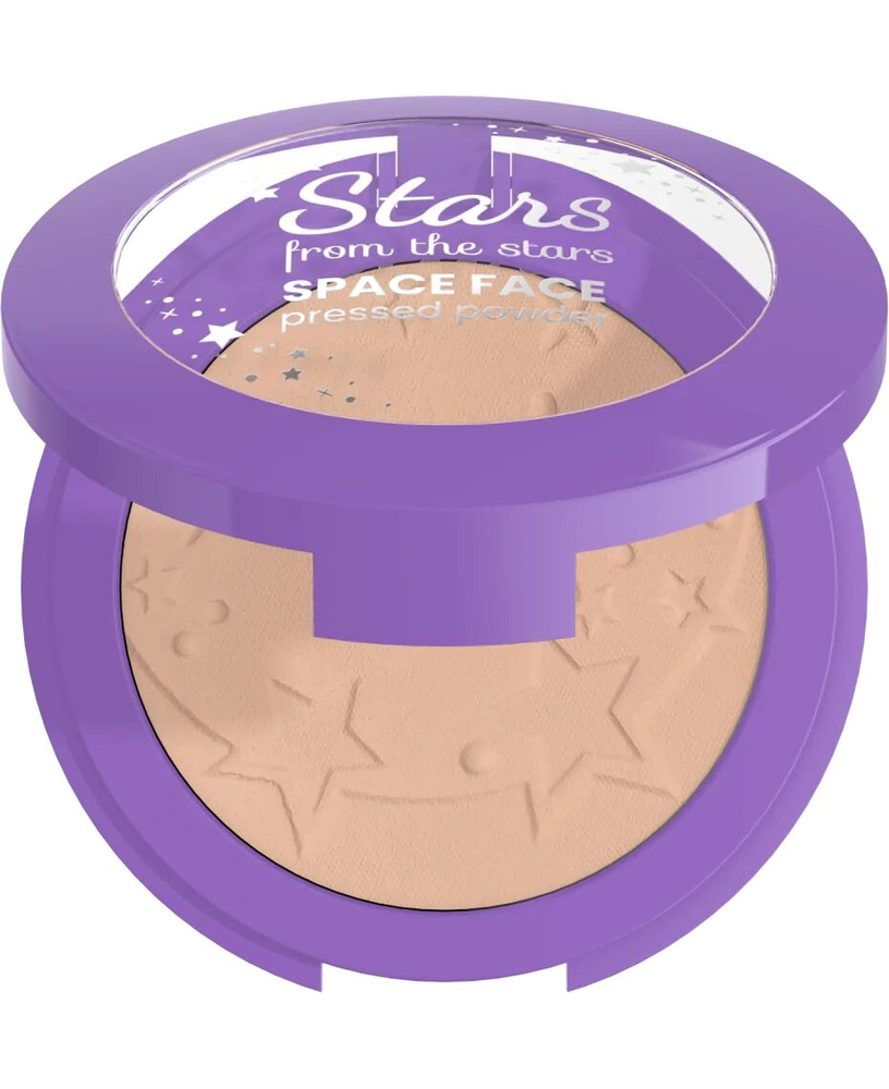 Stars From the Stars Space Face Mattifying Pressed Powder Galaxy Style No. 03 9g