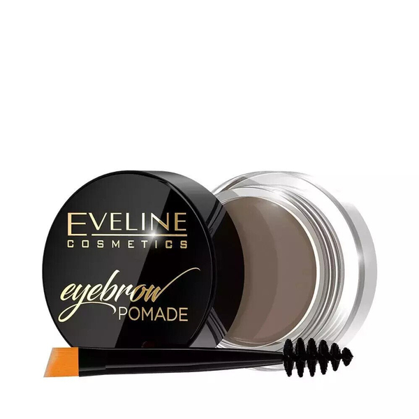 Eveline Eyebrow Pomade Wodoodporna Pomada do Brwi Nr 01 Dark Brown 12ml