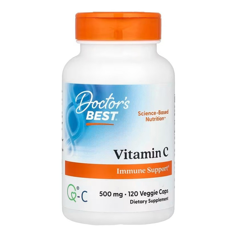 Doctor's Best Vitamin C, 500mg Capsules 120 vcaps