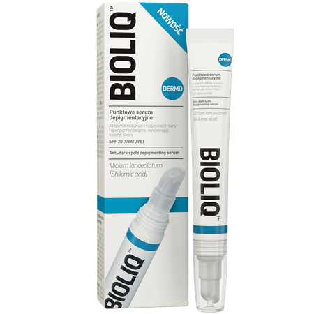 Bioliq Dermo Point Depigmenting Serum Evens Out The Skin Tone SPF20 10ml